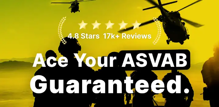 ASVAB Practice For Dummies — Android app banner