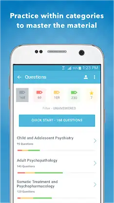 Psychiatry LANGE Q&A screenshot 4