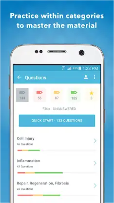 Rubin's Pathology: USMLE Q&A screenshot 4