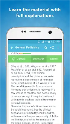Pediatrics PreTest for USMLE screenshot 3
