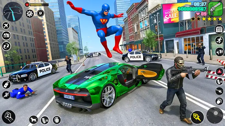 Mega Hero: Open City screenshot 2