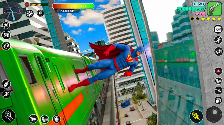 Mega Hero: Open City screenshot 1