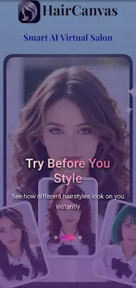 HairCanvas: AI Hairstyle TryOn screenshot 1
