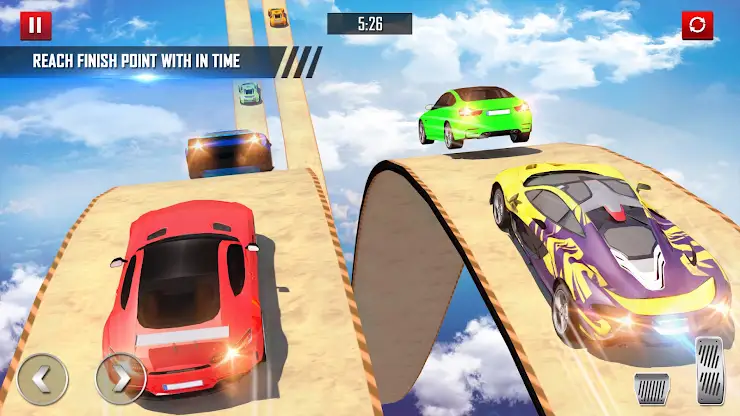 Mega Ramp Car Racing Master 3D screenshot 8