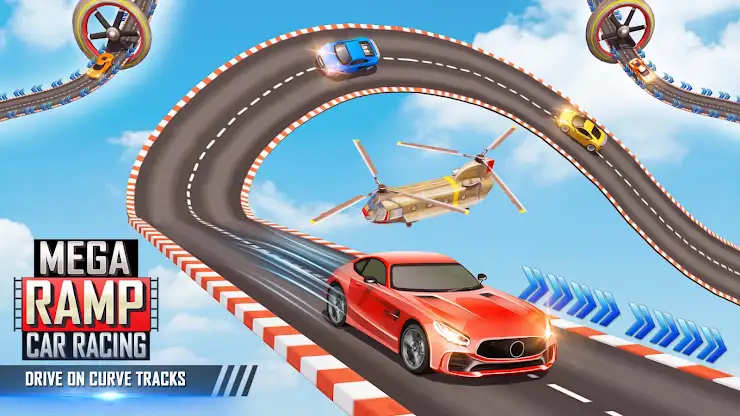 Mega Ramp Car Racing Master 3D screenshot 3