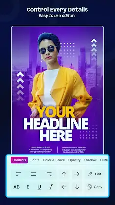 Poster Maker: AI Flyer Design screenshot 4