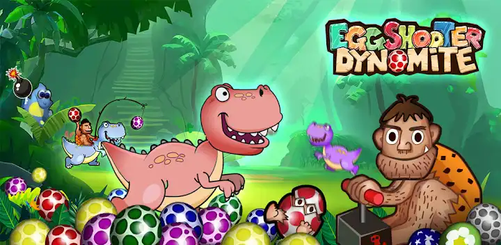Egg Shooter Dynomite — Android game banner