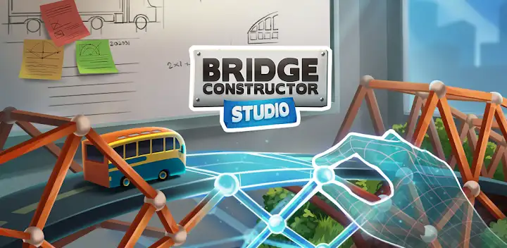 Bridge Constructor Studio — Android game banner