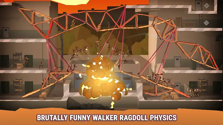 Bridge Constructor: TWD screenshot 2