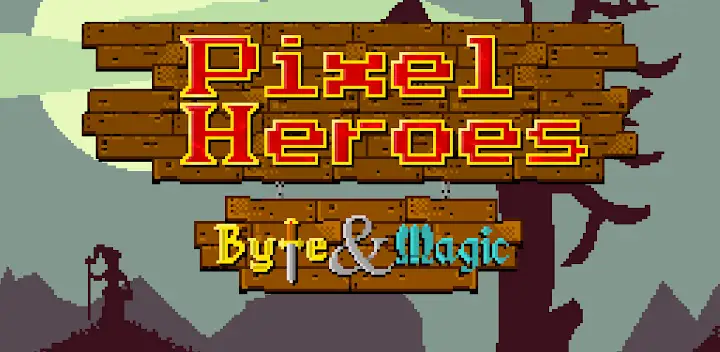 Pixel Heroes: Byte & Magic — Android game banner