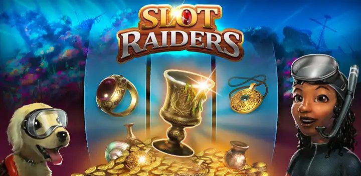 Slot Raiders - Treasure Quest — Android game banner