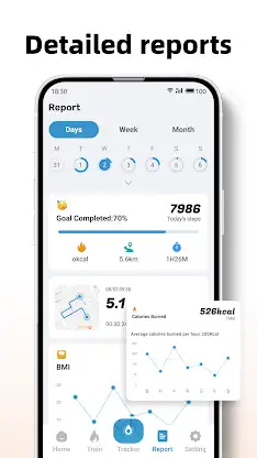 Step Counter - Pedometer & BMI screenshot 3