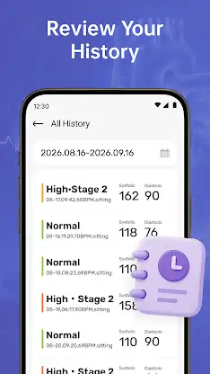 Blood Pressure Tracker screenshot 3