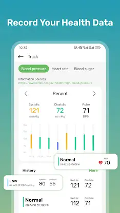 Health Sense: Track & Record screenshot 2