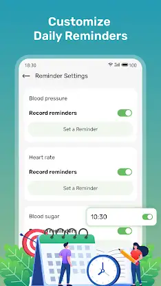 Health Sense: Track & Record screenshot 4