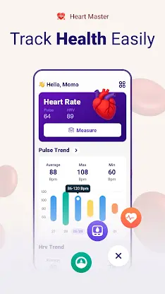 Heart Master - Blood Pressure screenshot 1