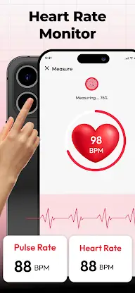 Heart Rate Blood Sugar Monitor screenshot 5