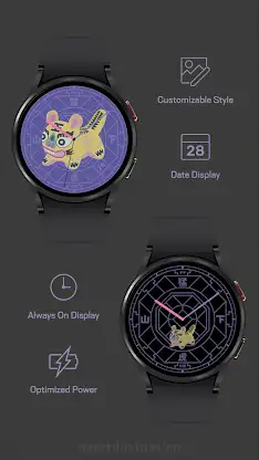 Cloth Tiger Watch Face screenshot 3
