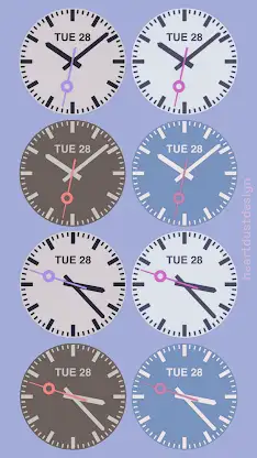 Railway Clock Watch Face screenshot 2