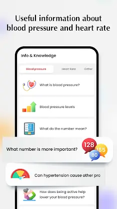 Blood pressure - Heart rate screenshot 7