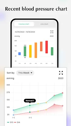 Blood pressure - Heart rate screenshot 4