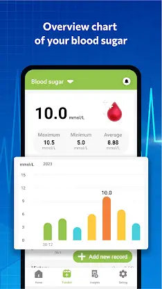 Blood pressure - Blood Sugar screenshot 8
