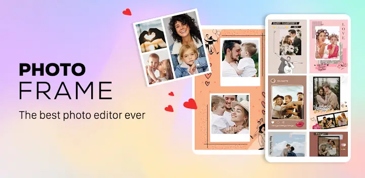 Family photo frame — Android app banner