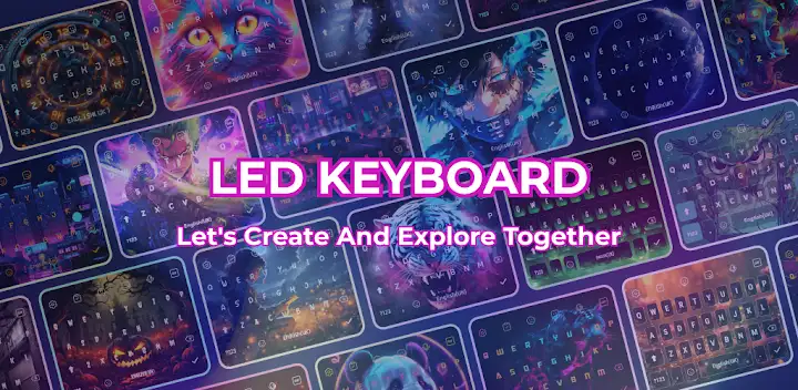 LED Keyboard: RGB Themes — Android app banner