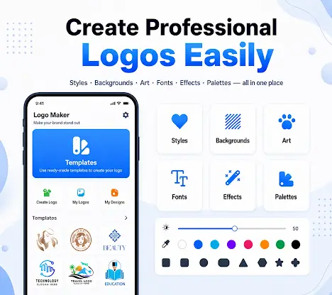 Logo Maker - Logo Creator screenshot 1