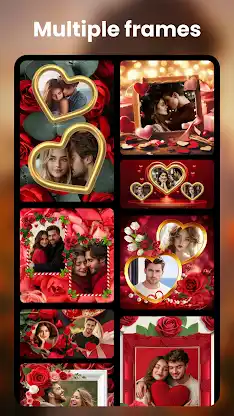 Love Collage & Photo Frames screenshot 4