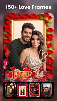 Love Collage & Photo Frames screenshot 1