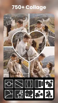 Love Collage & Photo Frames screenshot 5
