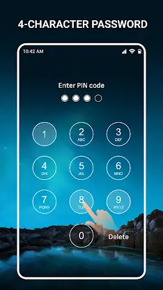 Smart lock screen screenshot 1
