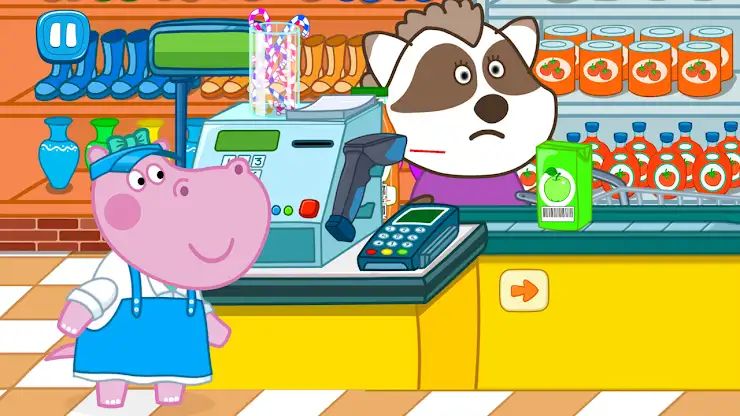 Hippo: Supermarket cashier screenshot 3