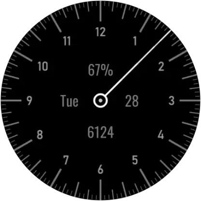 SlowW-Pixel One Hand Watchface screenshot 6