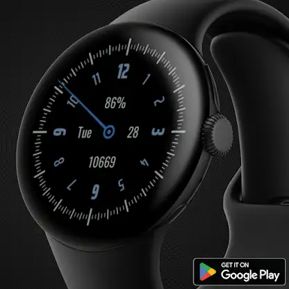 SlowW-Pixel One Hand Watchface screenshot 1