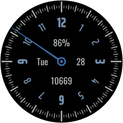 SlowW-Pixel One Hand Watchface screenshot 2