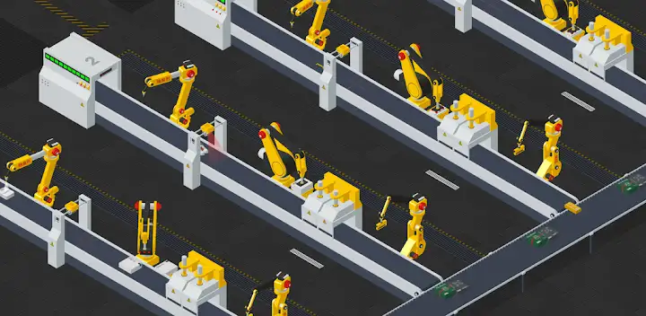 Factory: Idle & Tycoon Game — Android game banner