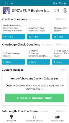 FNP Exam Review by Maria Leik screenshot 1