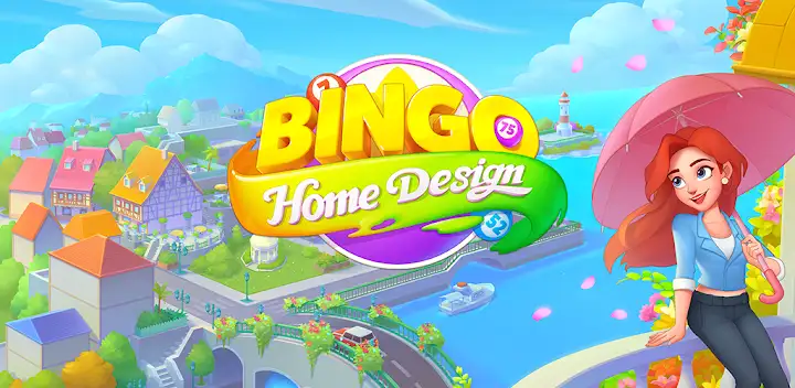 Bingo Home Design: Live Bingo! — Android game banner