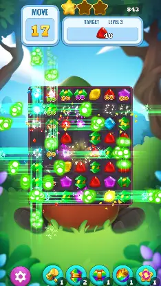 Hunter Jewel - Match 3 Legend screenshot 2