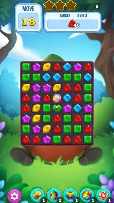 Hunter Jewel - Match 3 Legend screenshot 5
