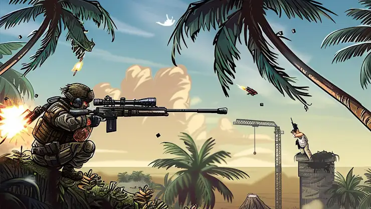Metal Guns - Super Soldiers screenshot 2