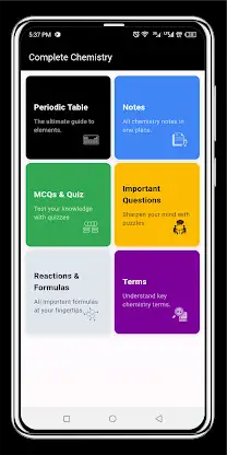 Chemistry Notes and MCQS screenshot 1
