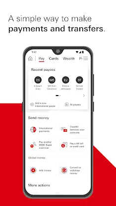 HSBC Expat screenshot 2