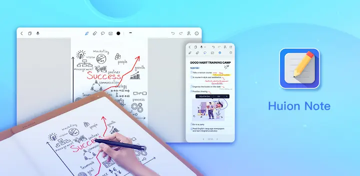 Huion Note :  Easy note-taking — Android app banner