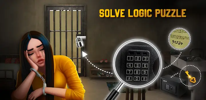 100 Doors - Escape from Prison — Android game banner