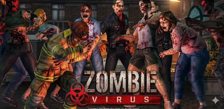Zombie Virus : Survival, PVP — Android game banner