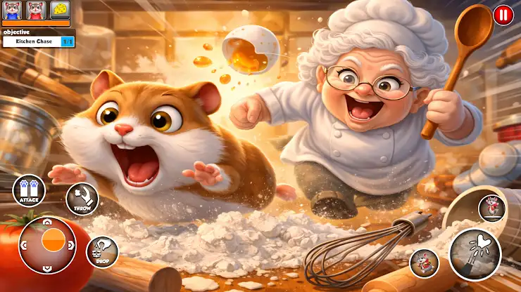 i Am a Hamster Game 3D screenshot 3