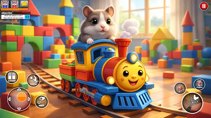 i Am a Hamster Game 3D screenshot 4